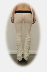 Gathered Leggings / Ivory