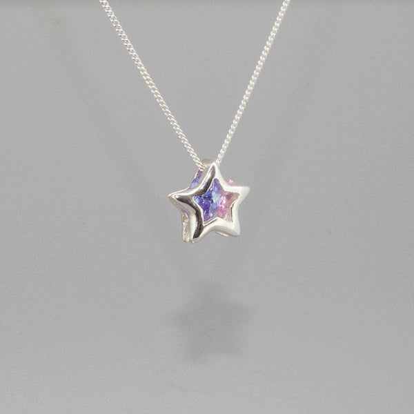 Twin Stars Necklace