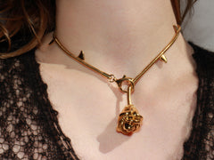 Rosebud Necklace / Gold [LAST ONE]