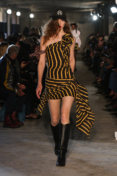 Striped Rose Dress [LAST ONE]