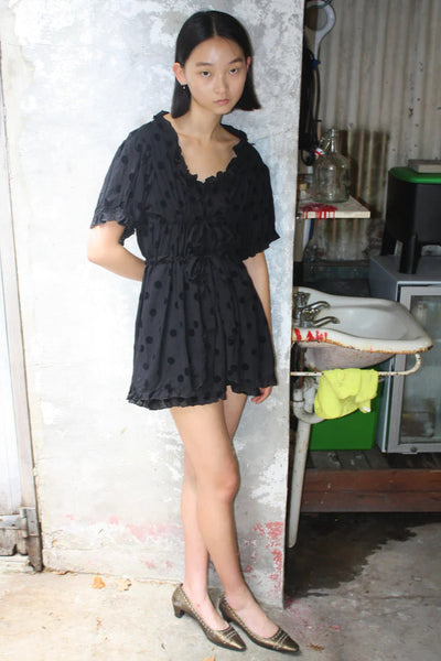 Polka Dot Babydoll Dress [LAST ONE]