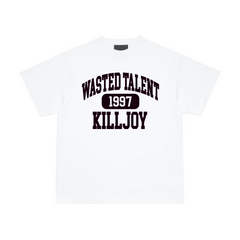 'Wasted Talent' Tee / White