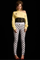 Peaches Leggings / Polka Dot [LAST ONE]