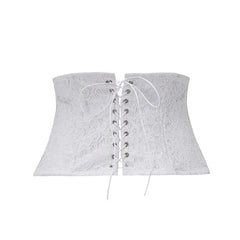 Milk Waistband Belt / White Lace [LAST ONE]